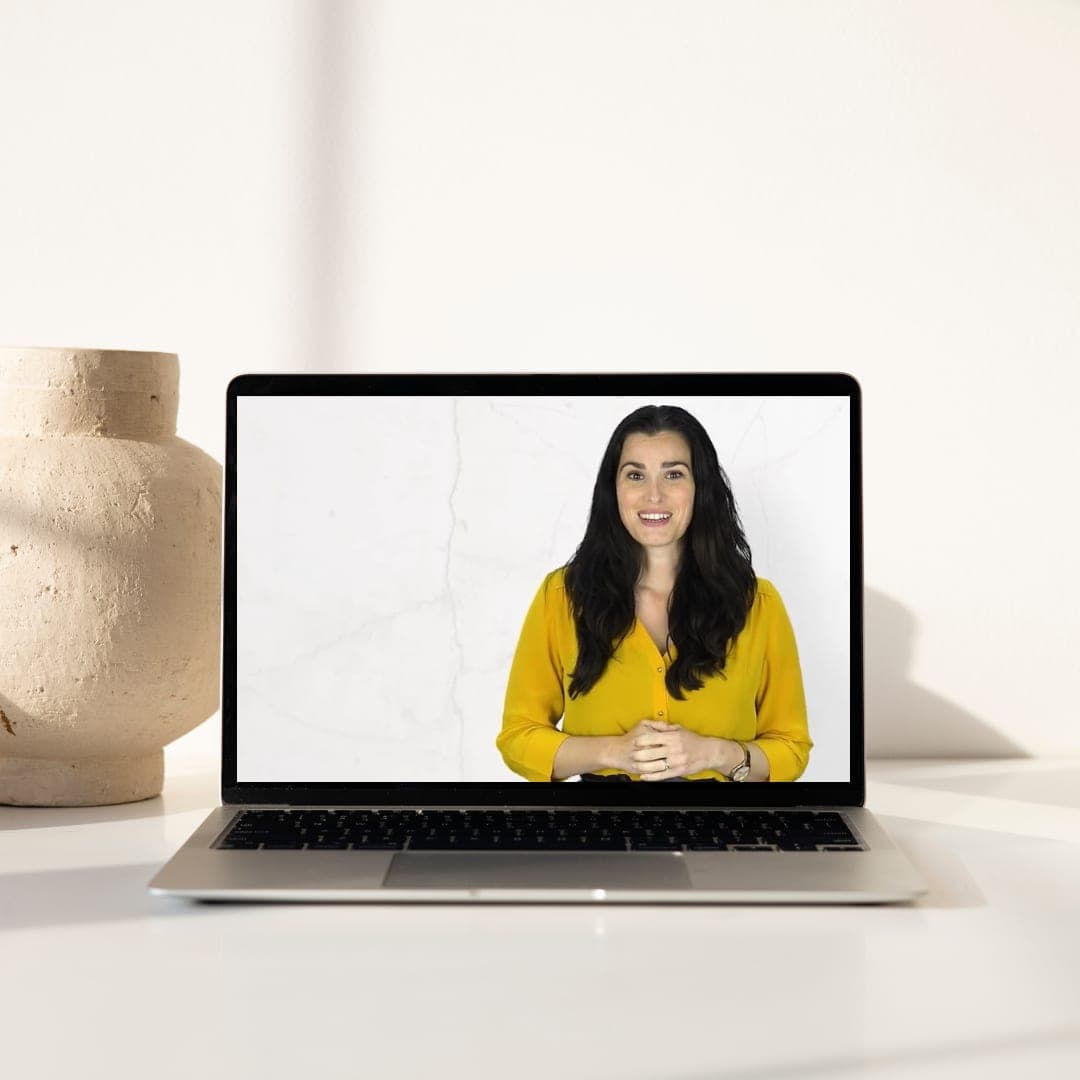 De e-learning van Pitch Academy op een laptop
