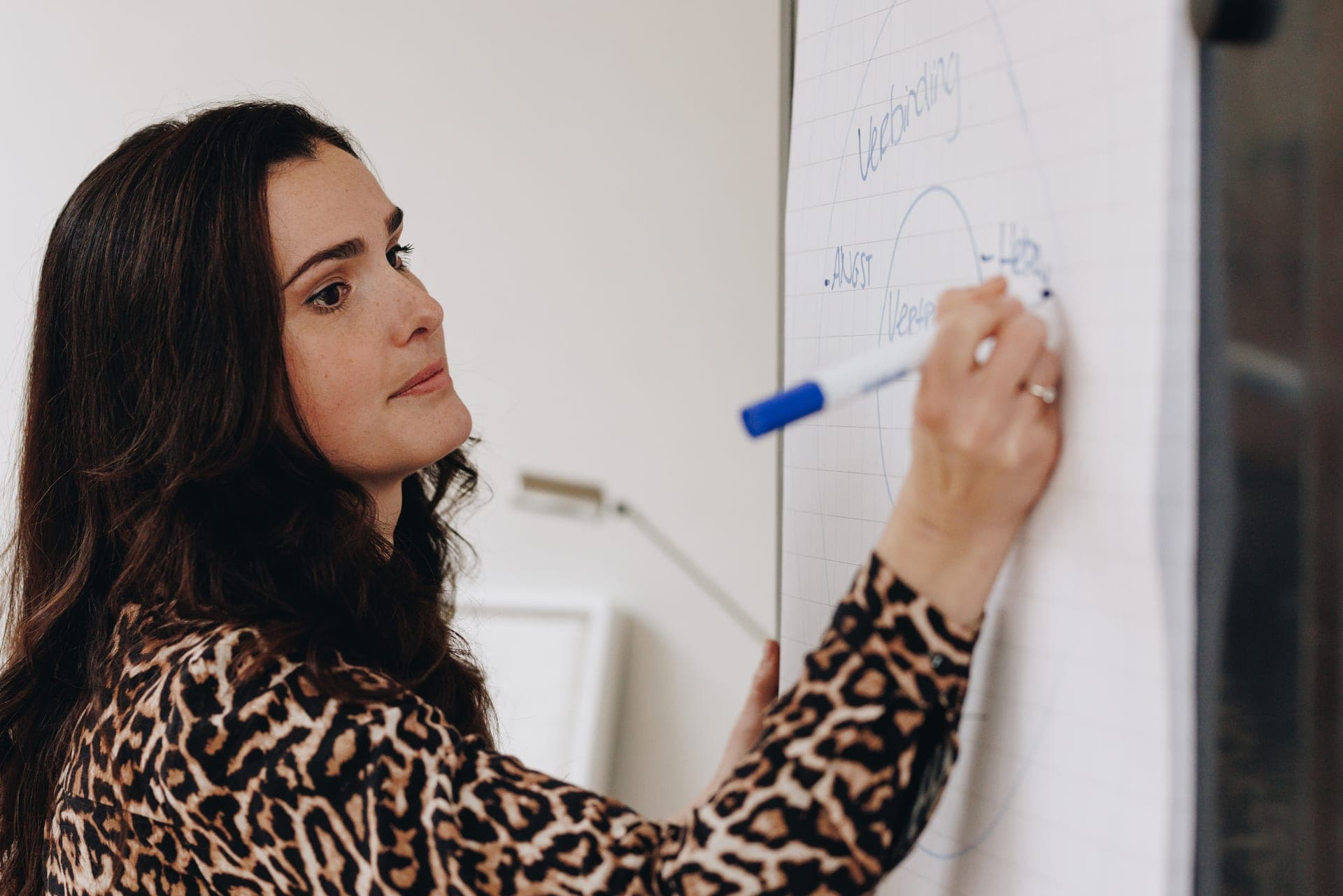 Kleine groep deelnemers in een kring tijdens een training