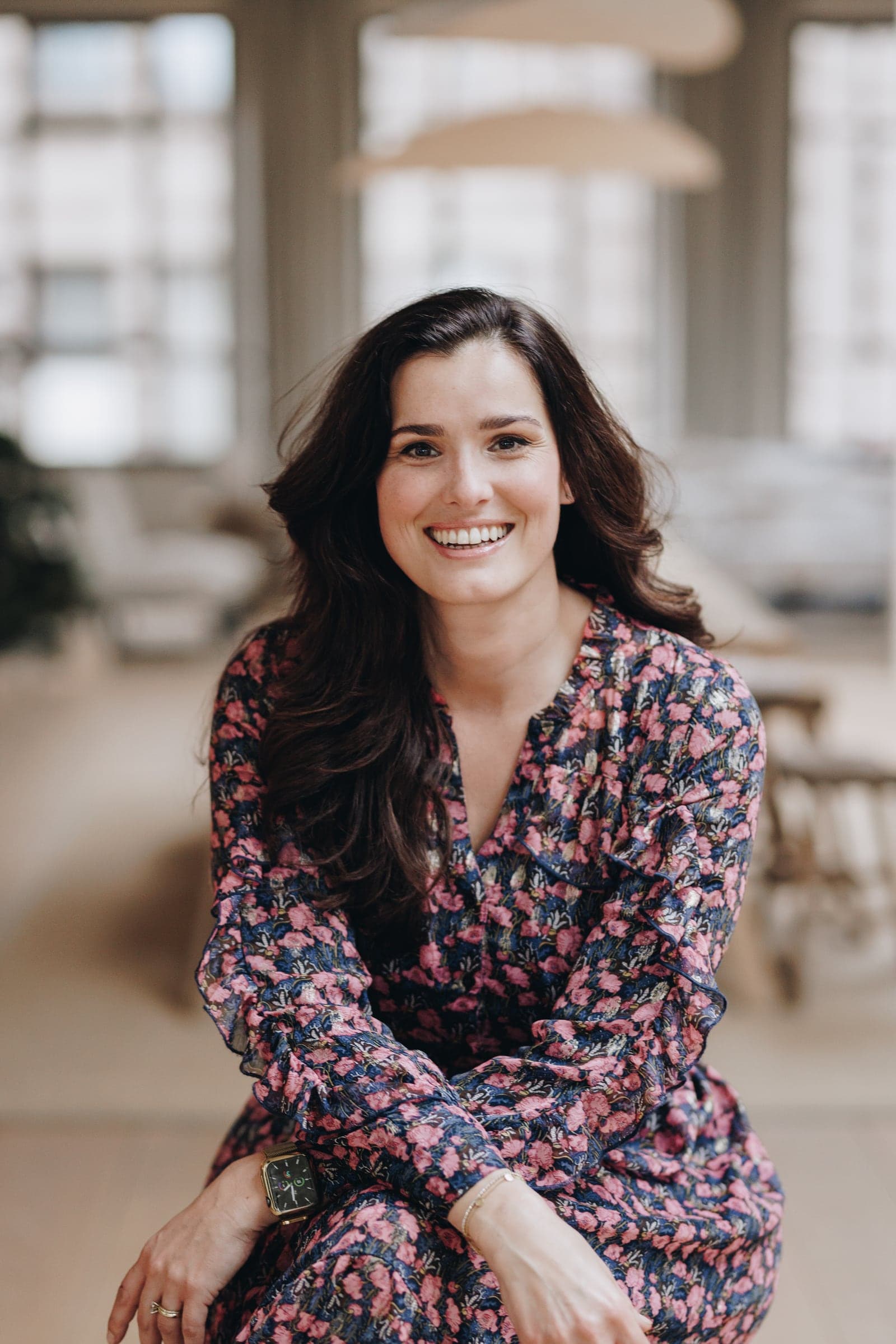 Portret van pitchtrainer Nathalie Mangelaars