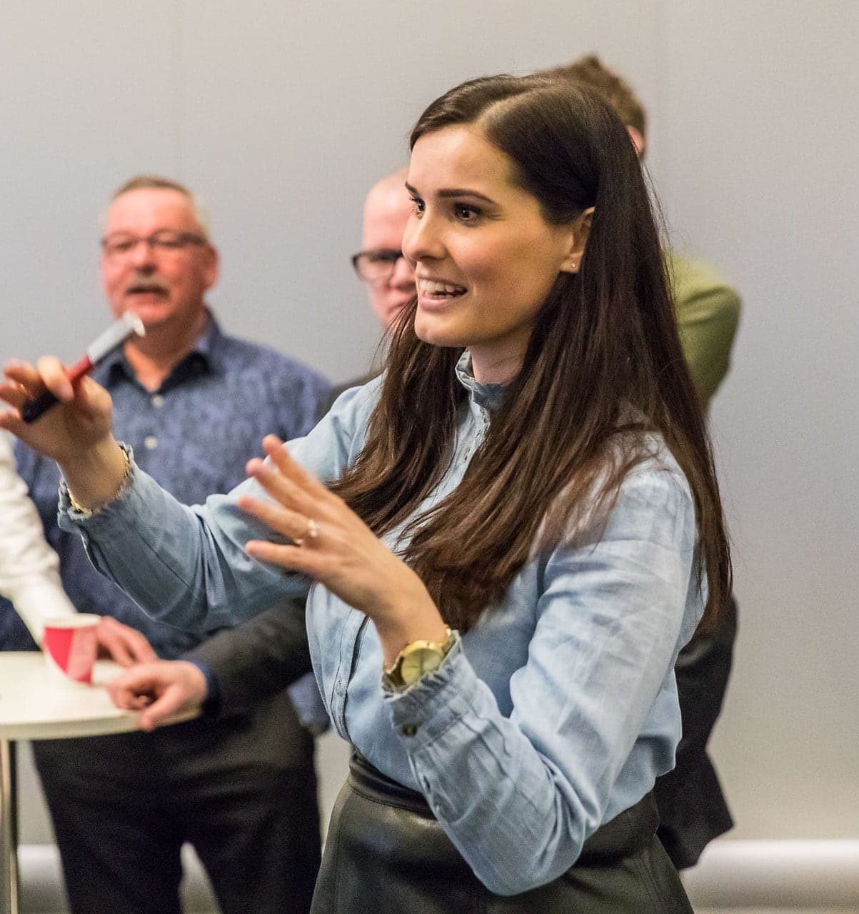 Rustig moment tijdens een training van Pitch Academy